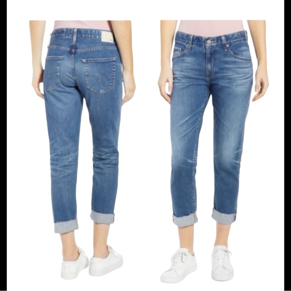 New AG Adriano Goldschmied denim The Ex-Boyfriend slouchy Slim size 27R/4